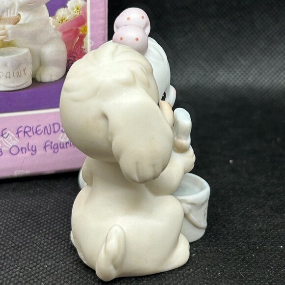 Precious Moments 1991 Member's Only "True Blue Friends" figurine - Picture 4 of 5